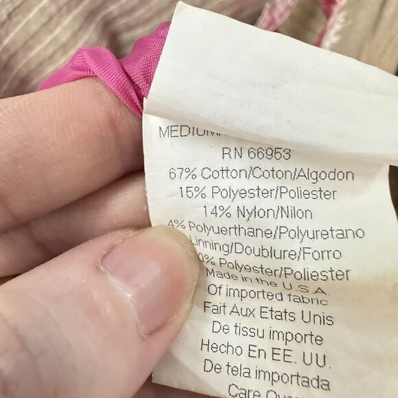 Vintage‎ Cynthia Steffe Pink Sleeveless Dress Size M Lined Slip Zip USA Crochet - Picture 11 of 12